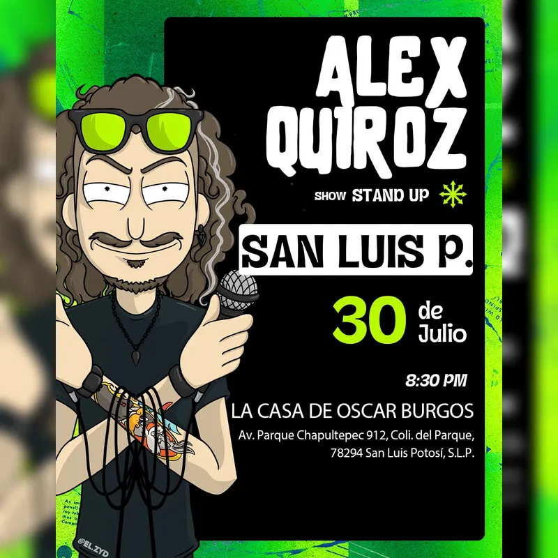 Alex Quiroz Show Stand Up