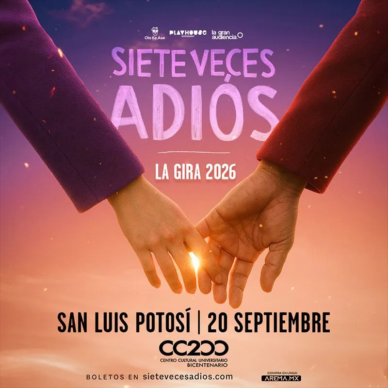 Siete Veces Adios - La Gira 2026