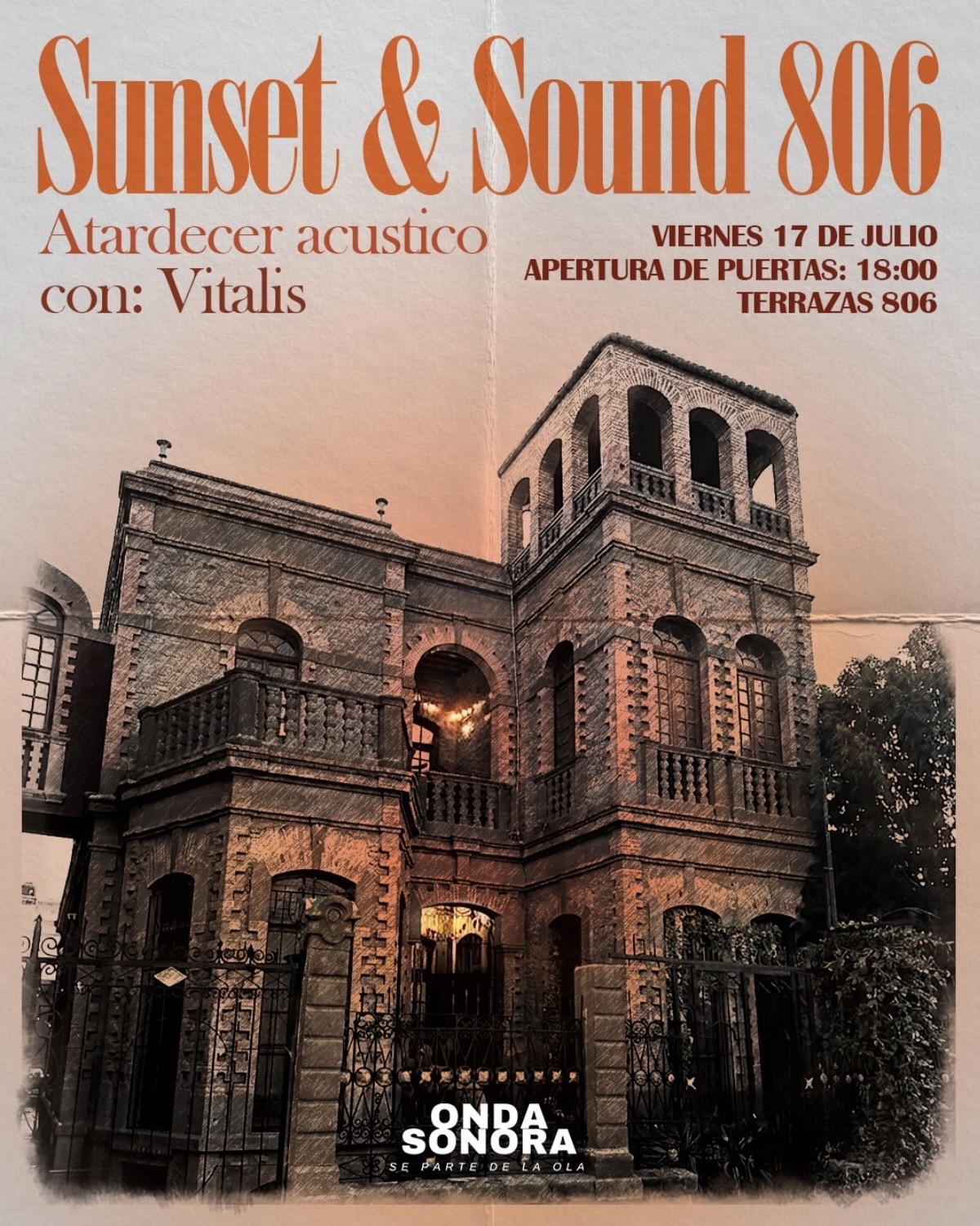 Sunset & Sound 806 - Atardecer acústico con: Vitalis