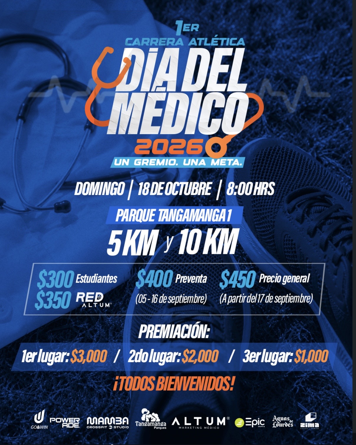 1ª Carrera Atlética Día del Médico 2026