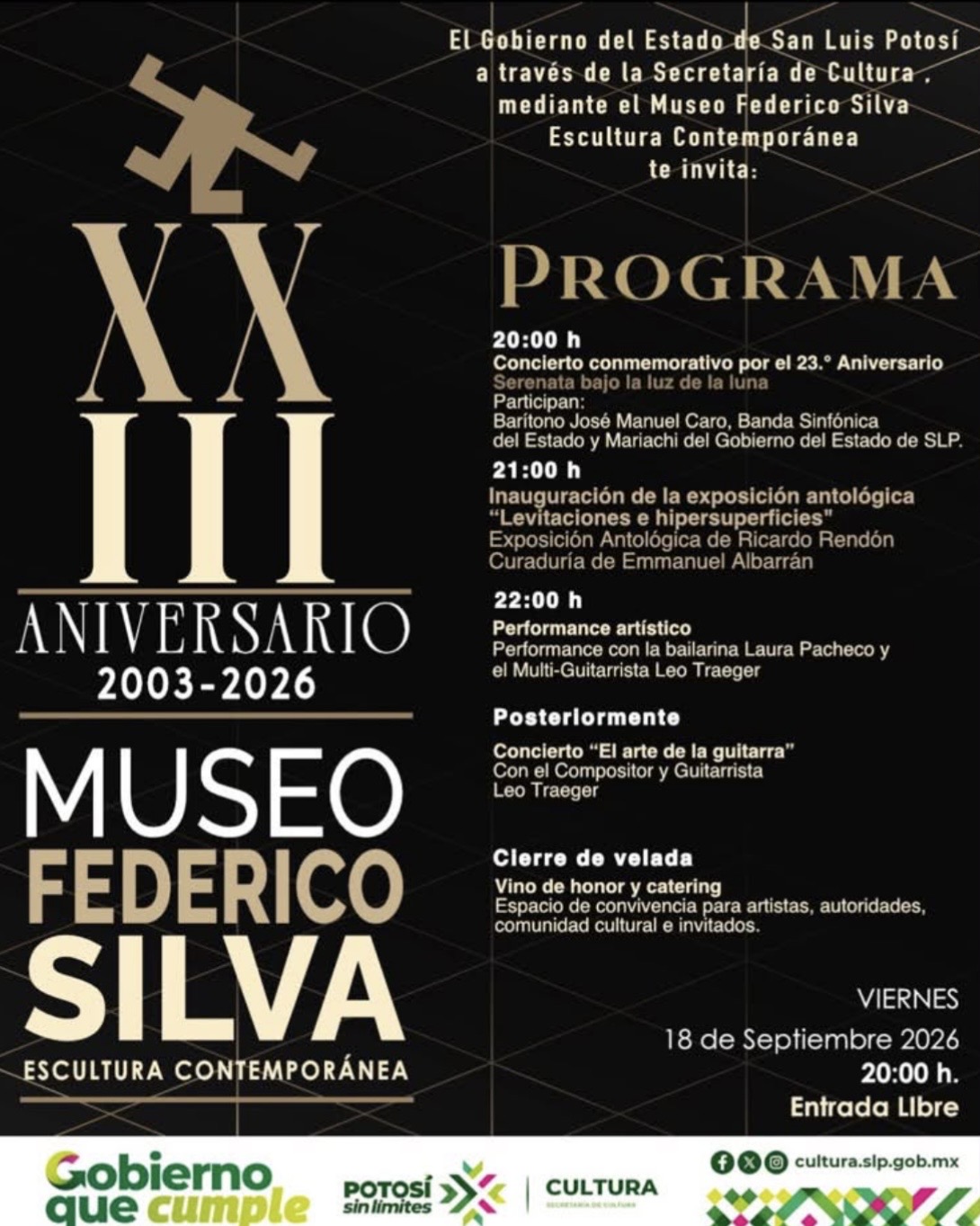 XXIII Aniversario Museo Federico Silva Escultura Contemporánea
