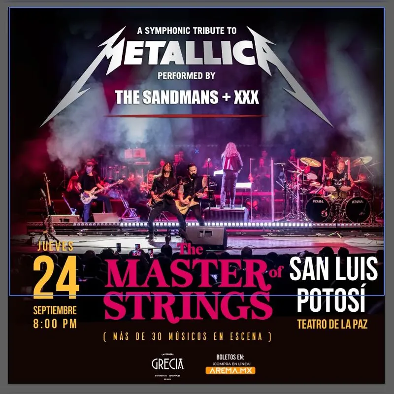 Metallica - Tributo Sinfónico en Vivo en San Luis Potosí 2026